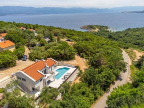 Villa Greta heated pool 40m2, sea view